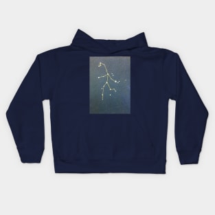 The Constellation of Virgo Kids Hoodie